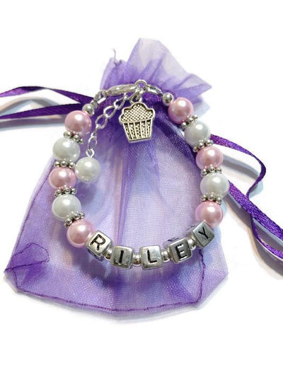 Personalized Girl's Name Bracelet