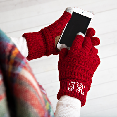 Monogram Gloves for Kids