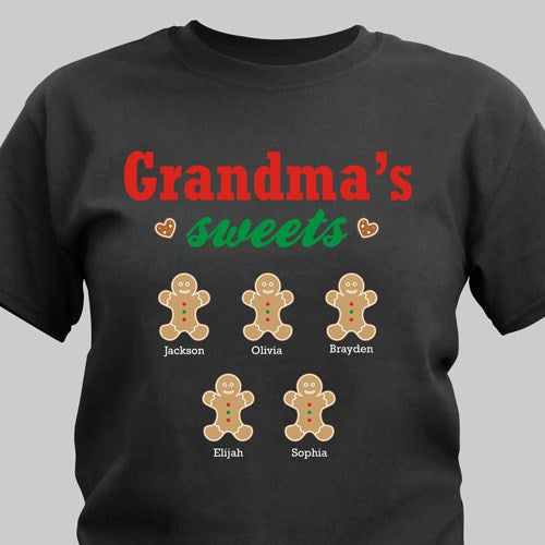 Grandma's Sweets Personalized Tshirt