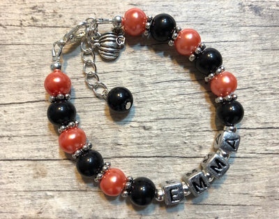 Pumpkin Name Bracelet (Limited-Edition)
