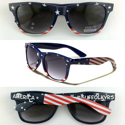 Personalized July 4th Sunglasses