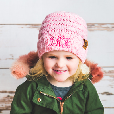 Monogram Beanie