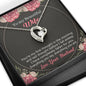 To My Beautiful Wife - Forever Love Necklace