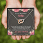 To my Beautful Wife - Interlocking Hearts Necklace