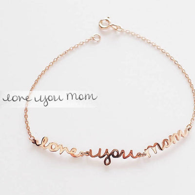 Love Handwriting Bracelet