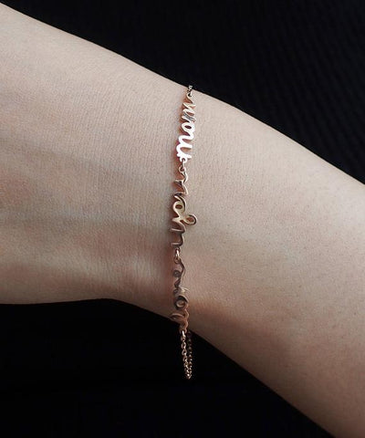 Love Handwriting Bracelet