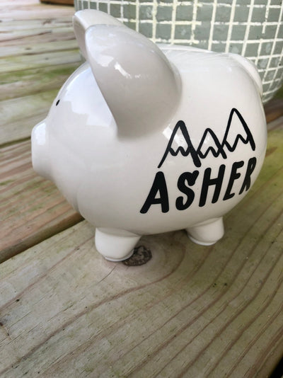 Personalized Kids Piggy Bank