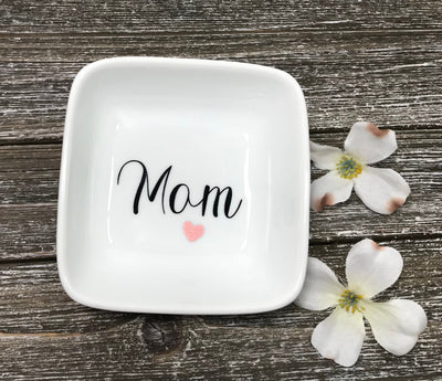 Personalized Mom Jewelry Dish