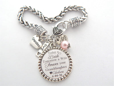 Grandmother of the Bride Necklace/Bracelet