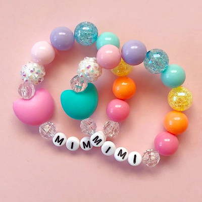 Personalized Kids Heart Bracelet