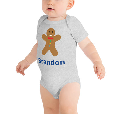 Personalized Christmas Cookie Onesie