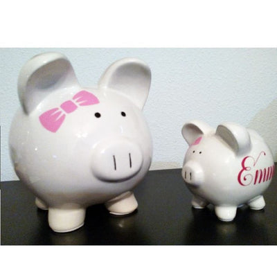 Personalized Ceramic Piggy Bank