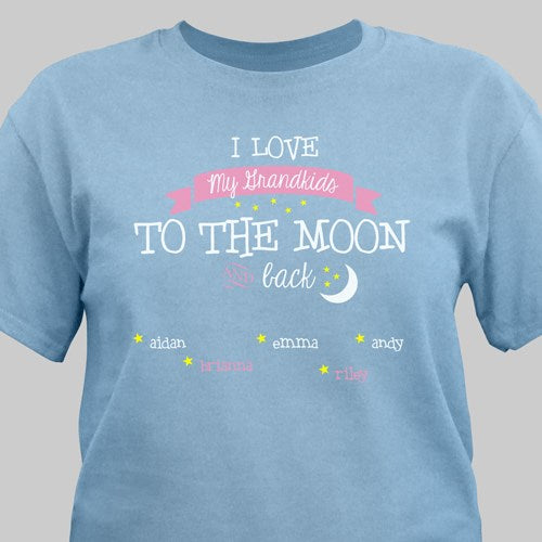 Love my Grandkids to the Moon And Back