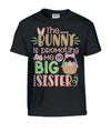 "The Bunny is Promoting me To Big Sister" Kids Shirt