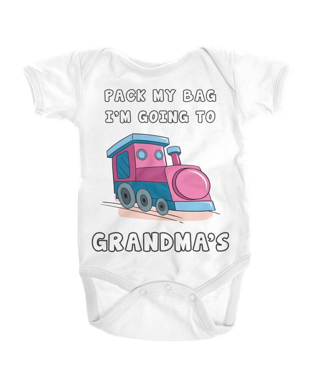 Pack my bag, I'm going to Grandma's Onesie
