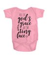 All of God's Grace in One Tiny Face Onesie