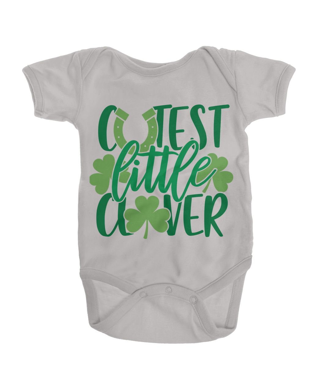 Cutest Little Clover Baby Bodysuit - avasplayroom