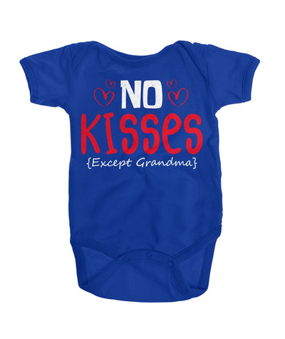 No Kisses Except Grandma Bodysuit
