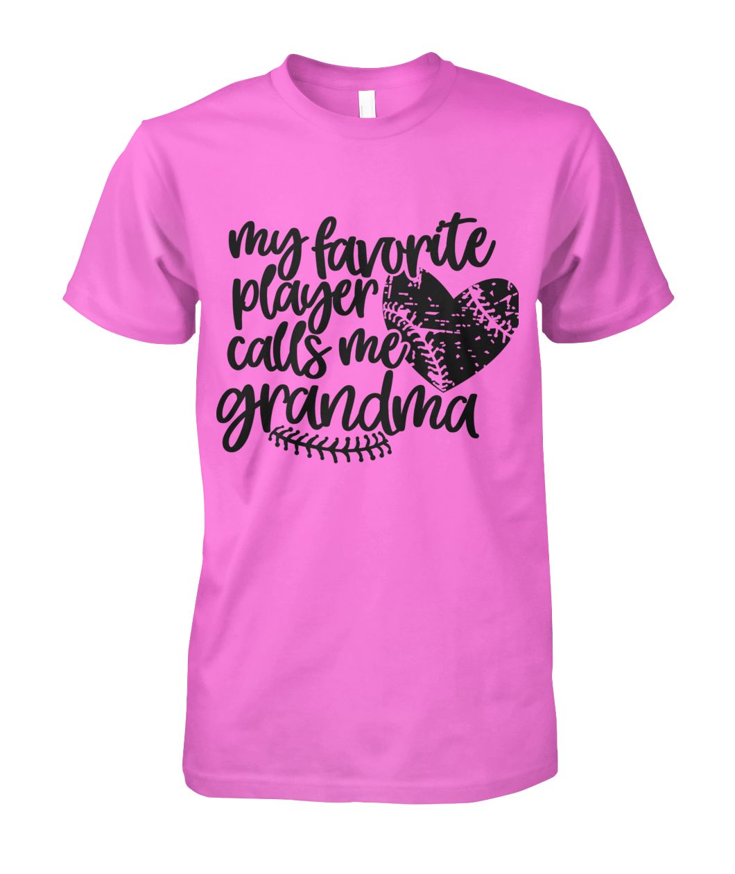 My Favorite Player Calls Me Grandma (Light) Short-Sleeve T-Shirt