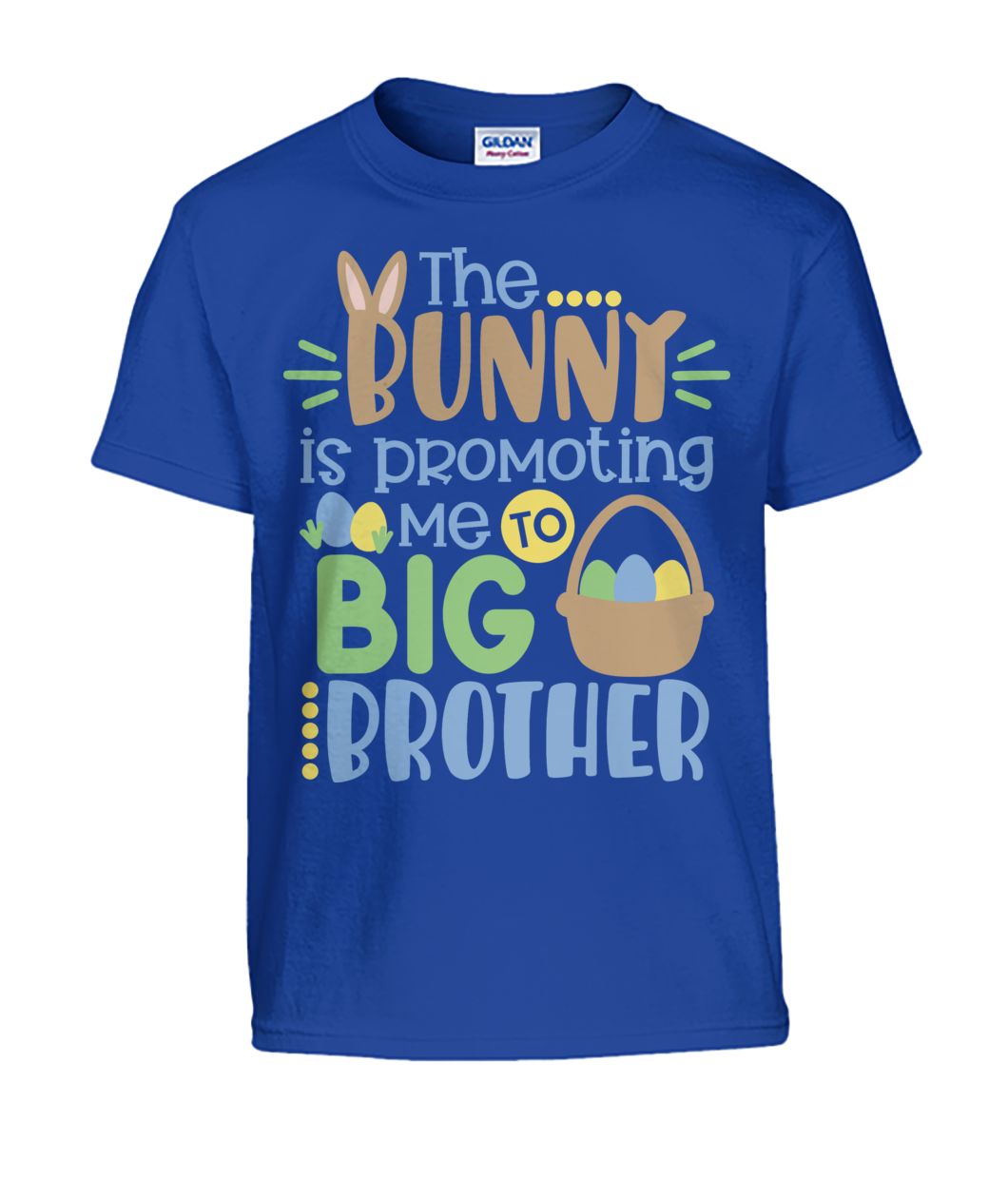 "The Bunny Is Promoting Me to Big Brother" Kids Tshirt