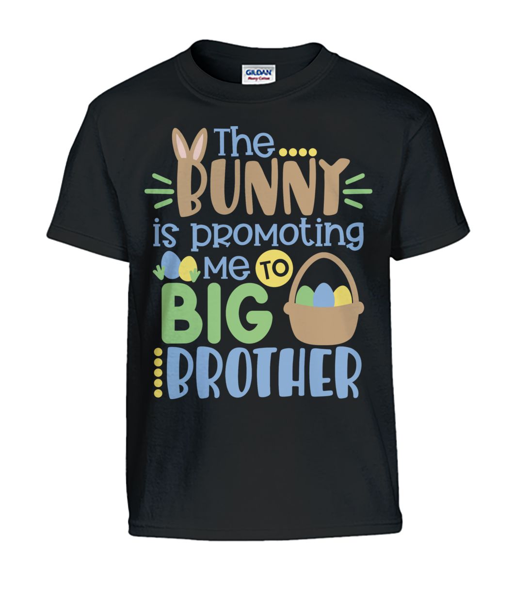 "The Bunny Is Promoting Me to Big Brother" Kids Tshirt