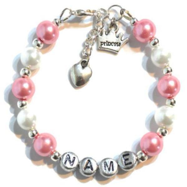 Personalized Girl's Name Bracelet