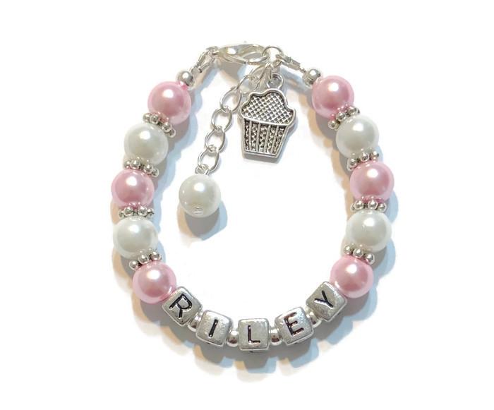 Personalized Girl's Name Bracelet