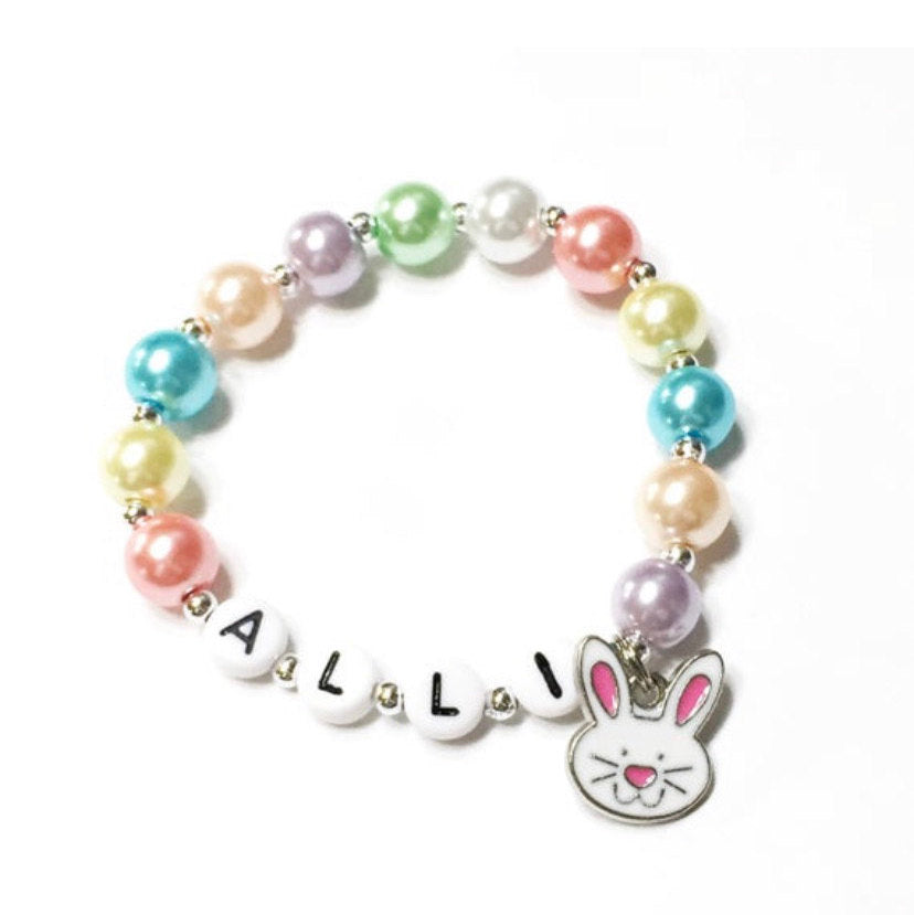 Personalized Easter Bracelet for Girls