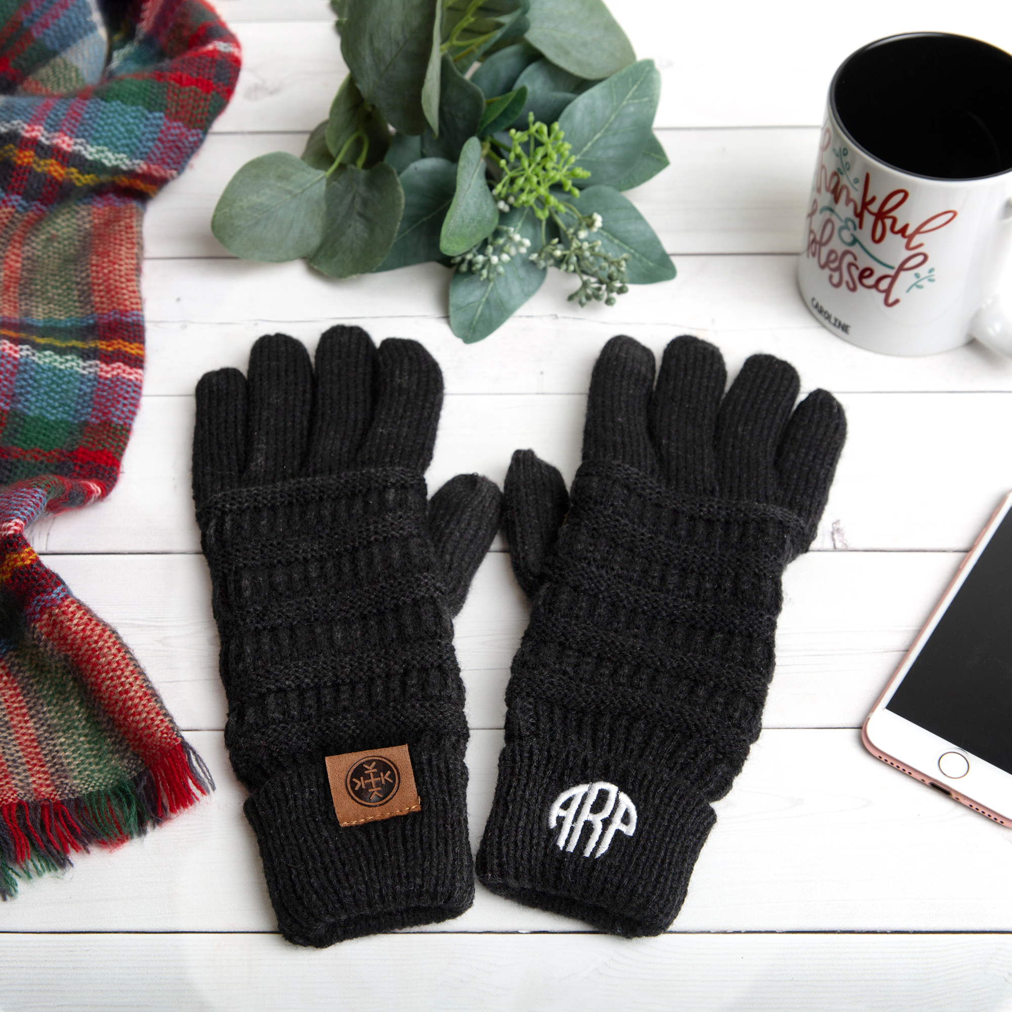 Monogram Gloves for Kids