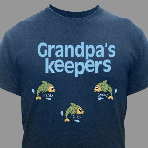 Grandpa's Keepers Tshirt - avasplayroom