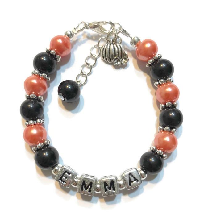 Pumpkin Name Bracelet (Limited-Edition)