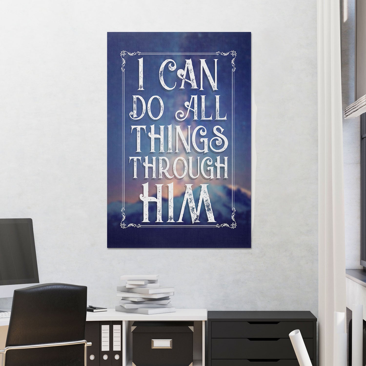 I Can Do All Things Through Him Wall Art