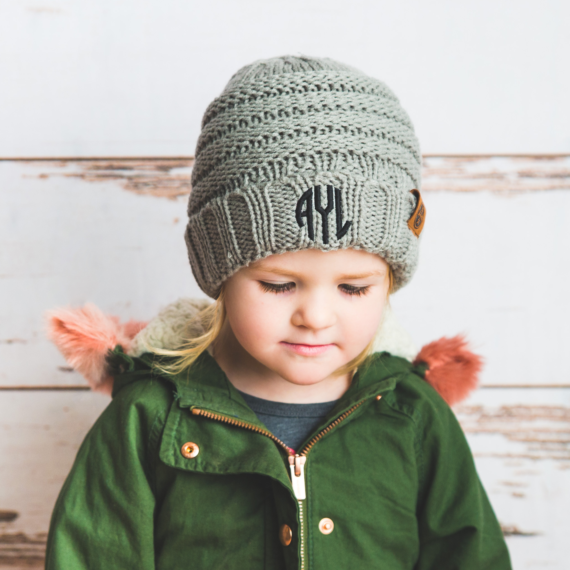 Monogram Beanie
