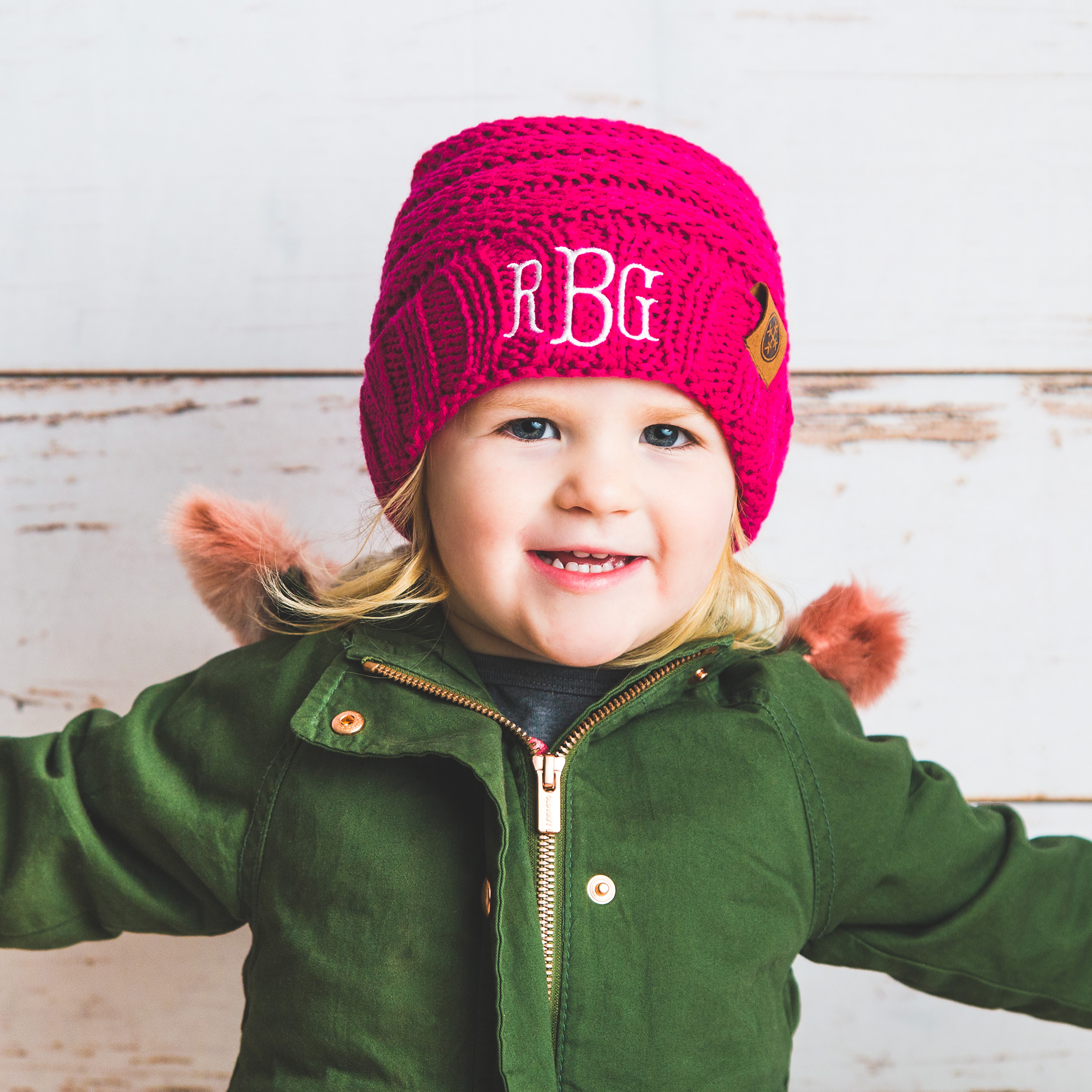 Monogram Beanie
