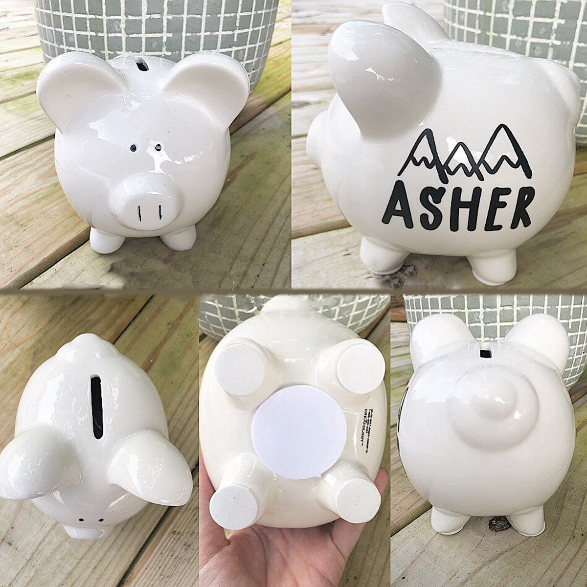 Personalized Kids Piggy Bank
