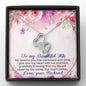 My Love for You Has Increased with Time - Double Hearts Necklace
