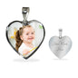 Heart Pendant with little girl