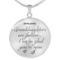 Granddaughter Luxury Necklace with Your Engraving