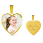 Heart Pendant with little girl