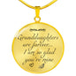 Granddaughter Luxury Necklace with Your Engraving