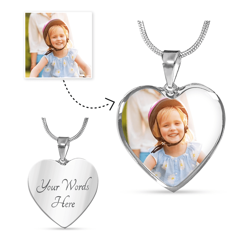 Heart Pendant Made to Order with YOUR Photo