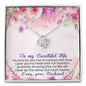 My Love for You Has Increased with Time - Love Knot Necklace