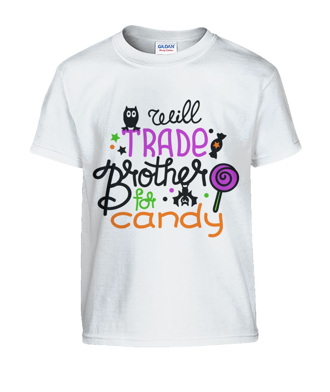 Will Trade Brother for Candy Halloween Shirt