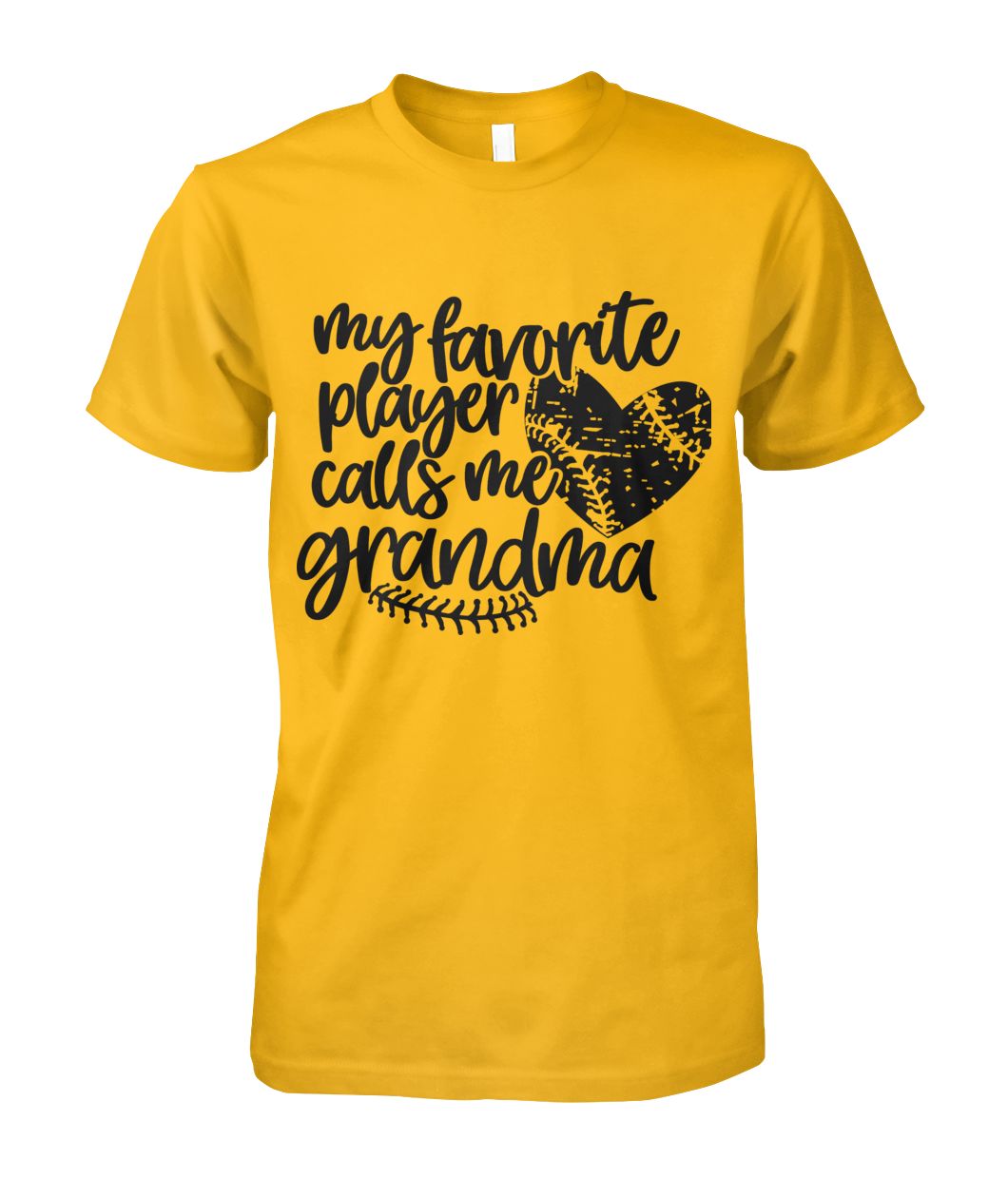 My Favorite Player Calls Me Grandma (Light) Short-Sleeve T-Shirt