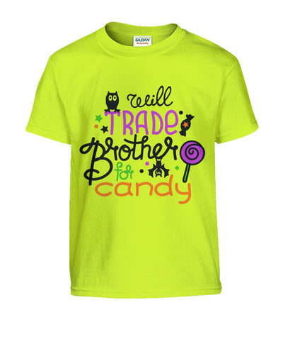 Will Trade Brother for Candy Halloween Shirt