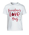 Grandma's Love Bug Kids Tshirt