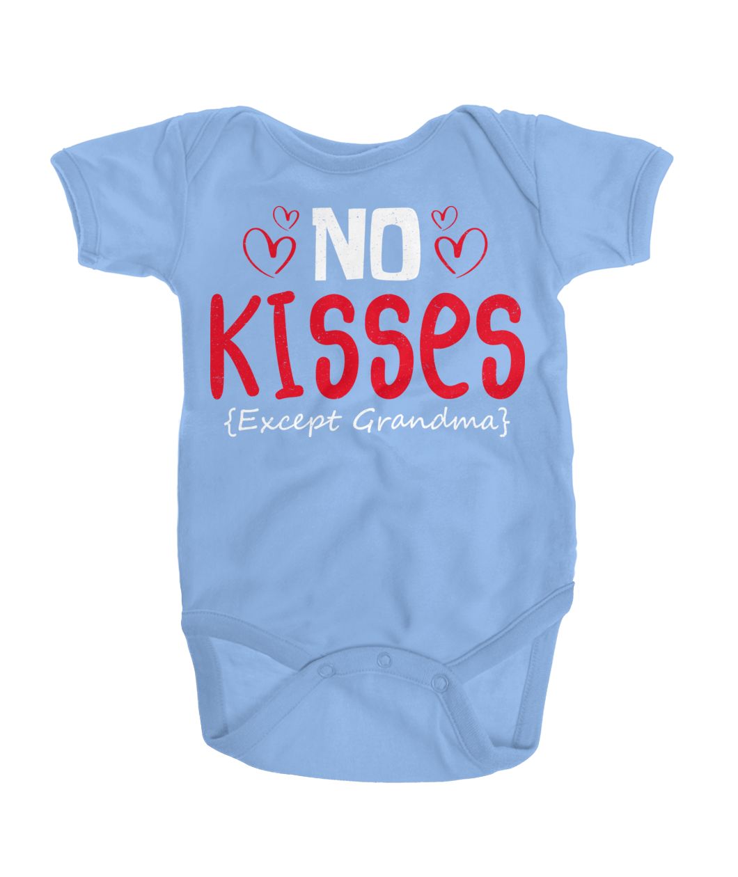 No Kisses Except Grandma Bodysuit