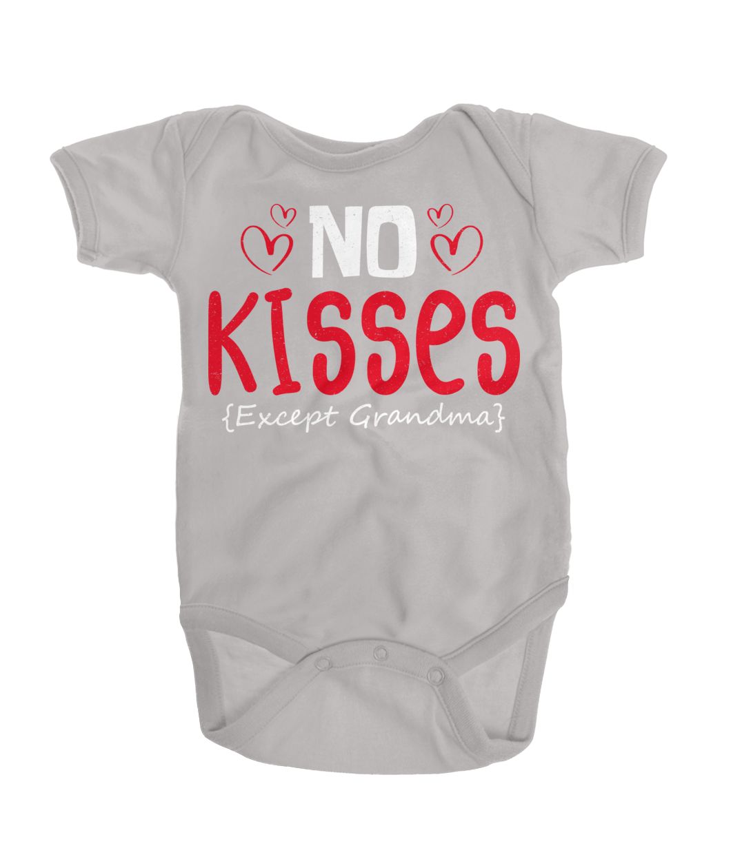 No Kisses Except Grandma Bodysuit