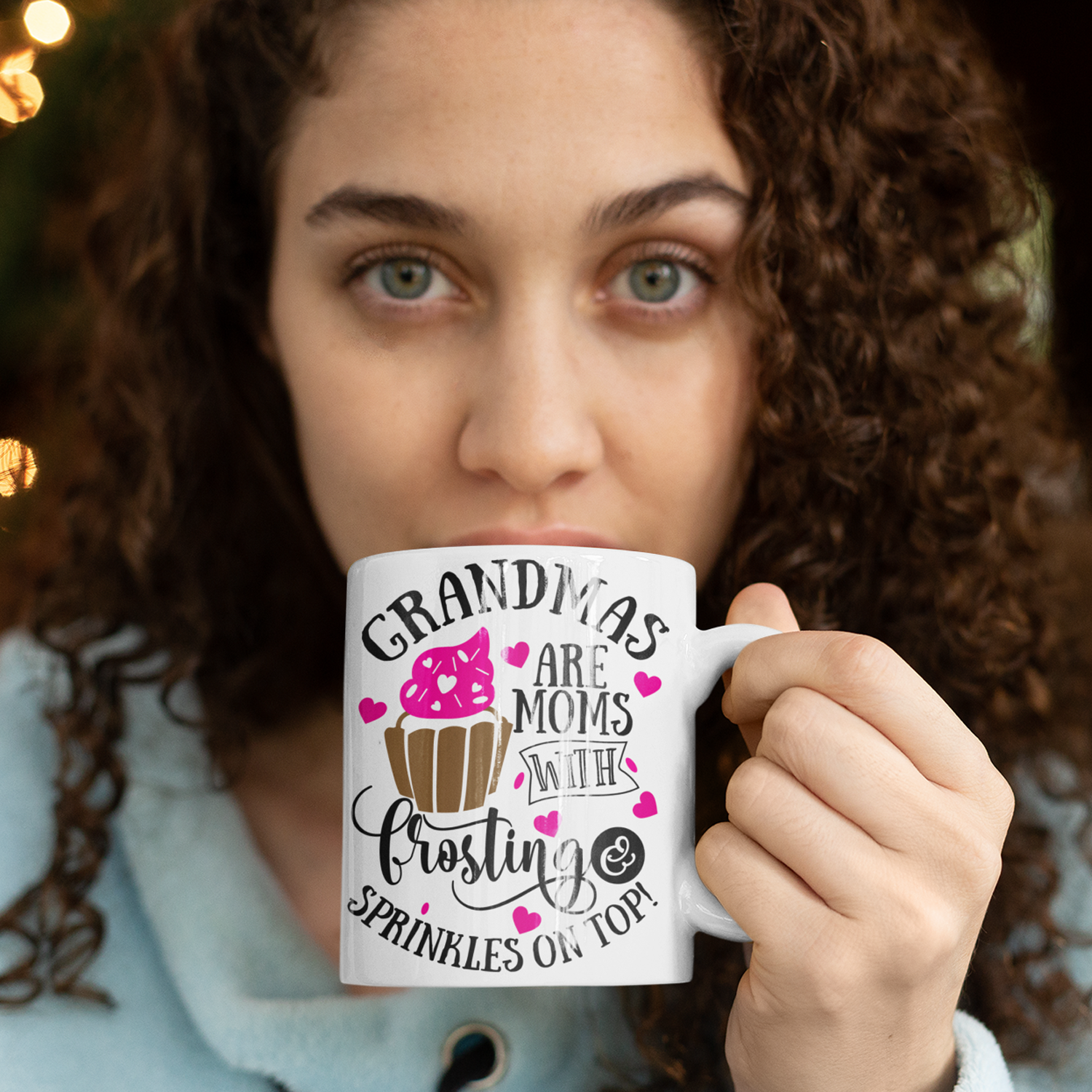 Grandmas are Moms with Frosting and Sprinkles Mug