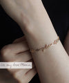 Love Handwriting Bracelet